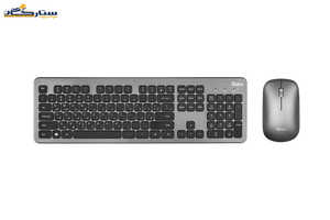 کیبورد و ماوس بی‌سیم جی پلاس مدل GMK-C360D Gplus